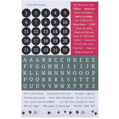 Spellbinders Santa Lane Sticker - Sticker Pack